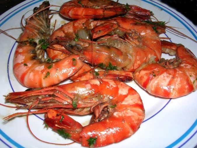 Gambas royal 4pces