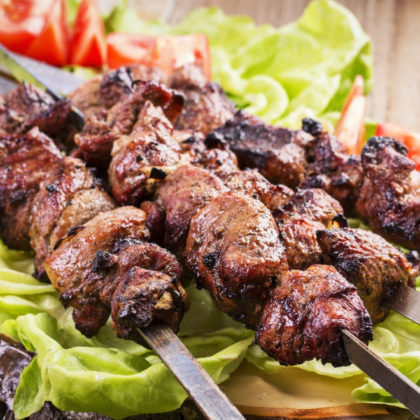 Brochette agneau